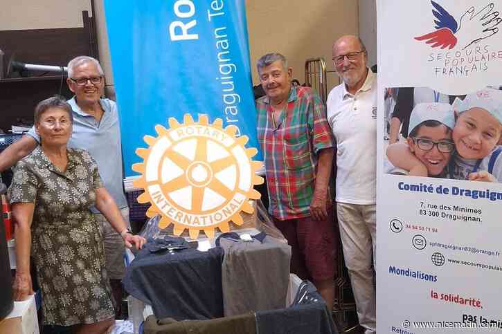 Découvrez cette action solidaire « puissance dix » du Rotary Draguignan Templiers au profit du Secours Populaire français et de l’association LÉA