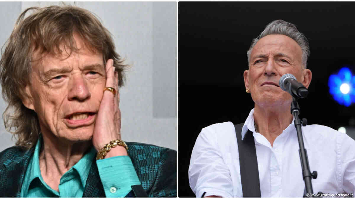 “Non vorrai certo fargli la predica a chi ti viene ad ascoltare? Io voglio far divertire al massimo le persone”: Mick Jagger e la frecciatina a Bruce Springsteen
