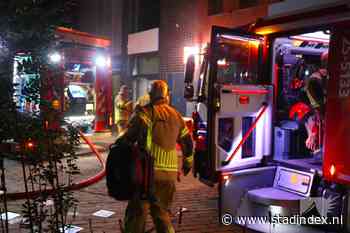 Brand in leegstaand winkelpand in centrum van Lelystad