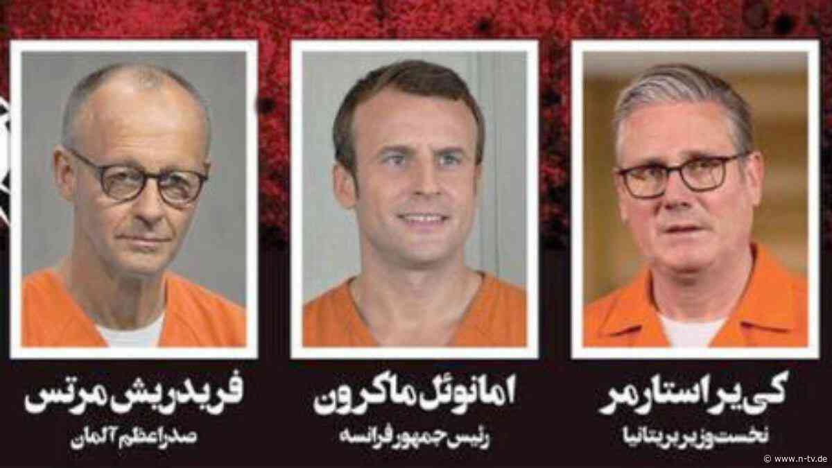 Auch Trump und Netanjahu dabei: Merz auf Vergeltungsliste einer iranischen Zeitung