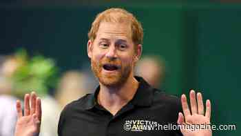Prince Harry forced to protect his modesty during bizarre goat yoga session