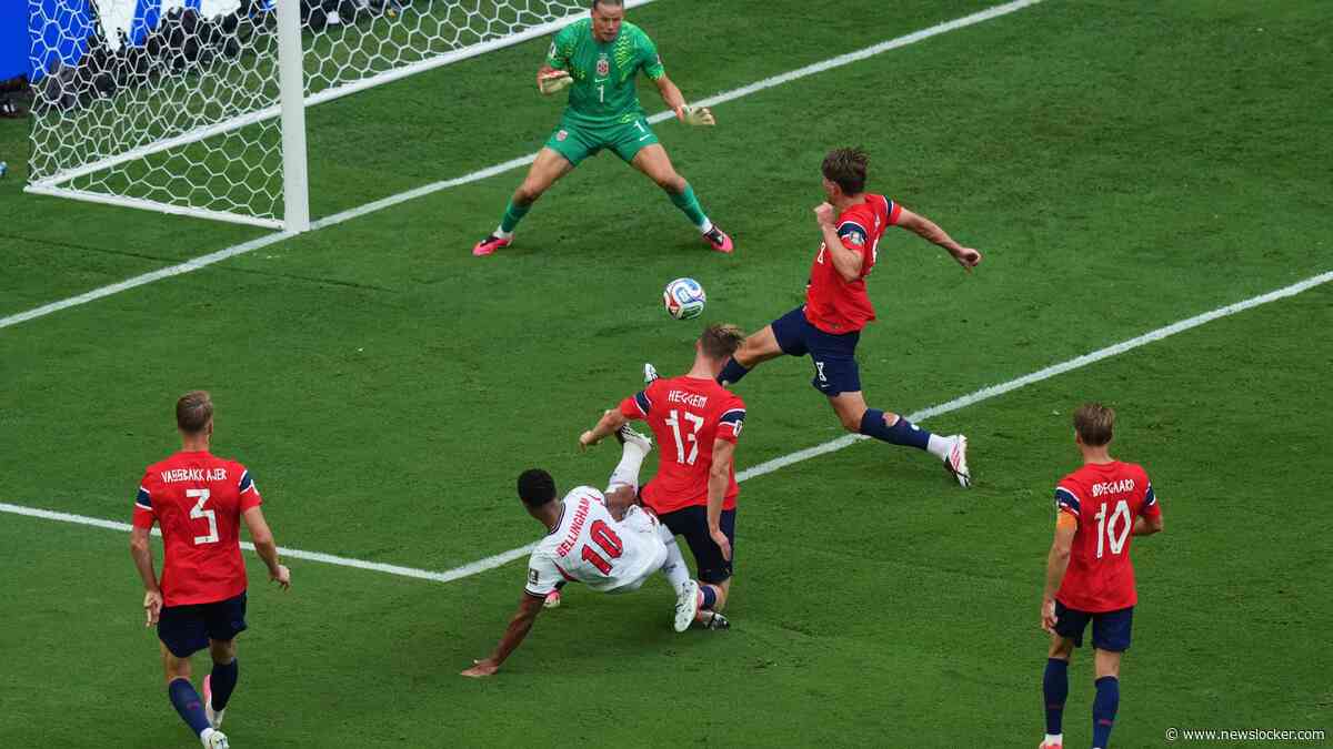 Nu weer discussie op WK 2026 over ’spidercam’ bij Noorwegen en Engeland: ’De kabel van God’