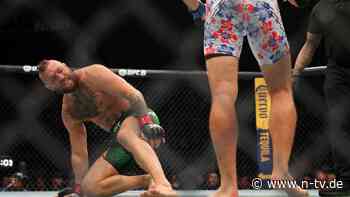 Verletzung mit erster Aktion: Comeback von MMA-Star Conor McGregor endet mit Albtraum