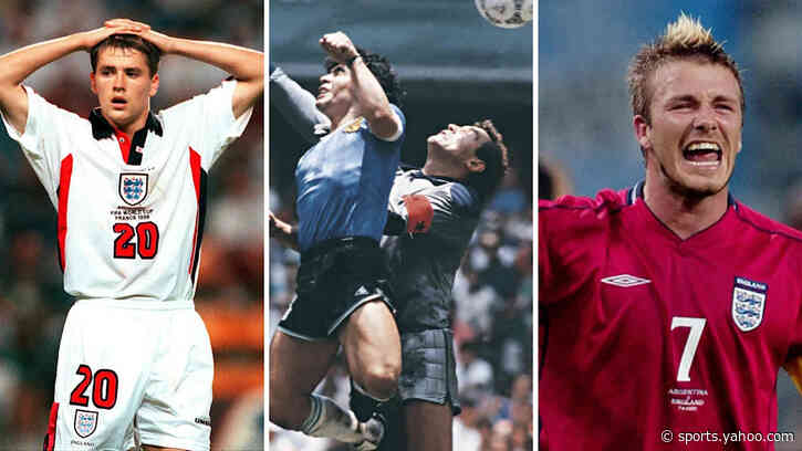 'Animals', Hand of God and Beckham - Argentina and England's World Cup rivalry