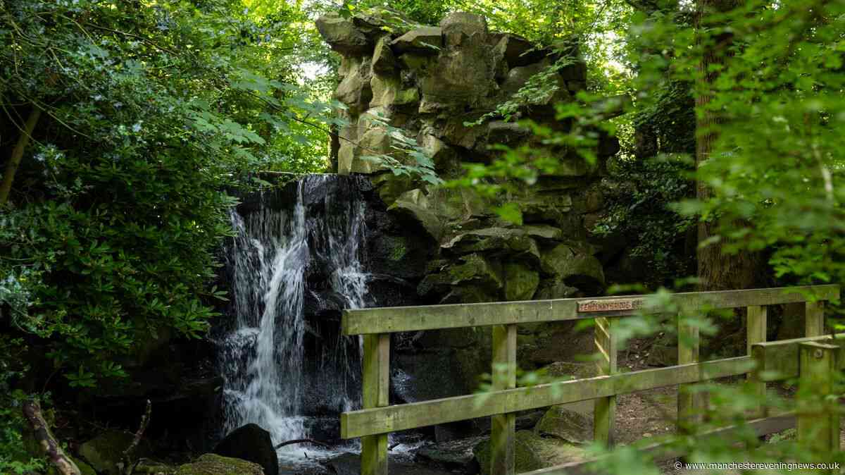 The beautiful hidden waterfall that inspired world famous author in Cheadle