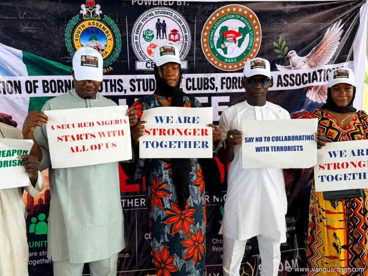 Borno students, groups rally behind security agencies in fight against terrorism