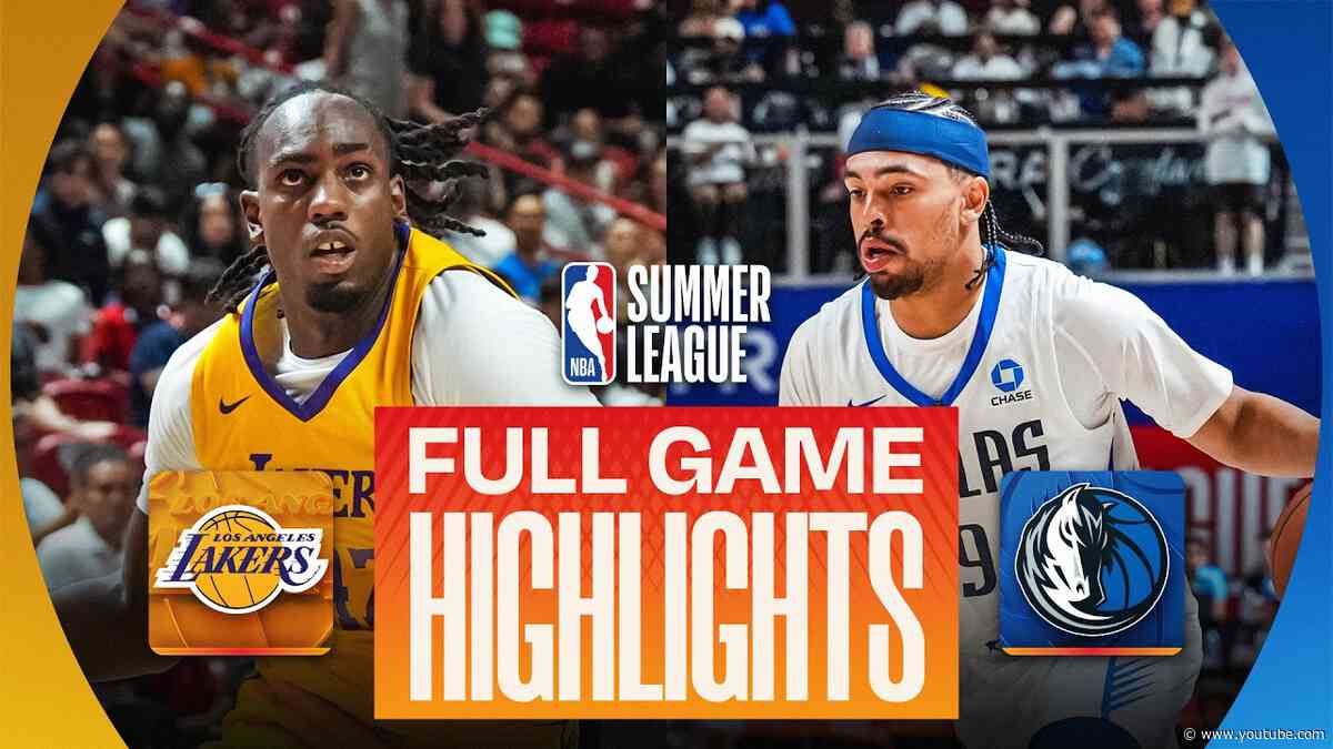 LAKERS vs MAVERICKS | LAS VEGAS SUMMER LEAGUE | FULL GAME HIGHLIGHTS | July 11, 2026