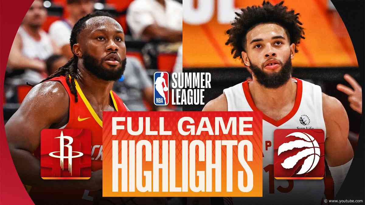 ROCKETS vs RAPTORS | LAS VEGAS SUMMER LEAGUE | FULL GAME HIGHLIGHTS | July 11, 2026