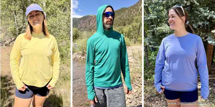 The best sun shirts for cooling protection