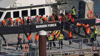Record 128 migrants arrive across the Channel in one boat, taking total number of crossings to more than 205,000