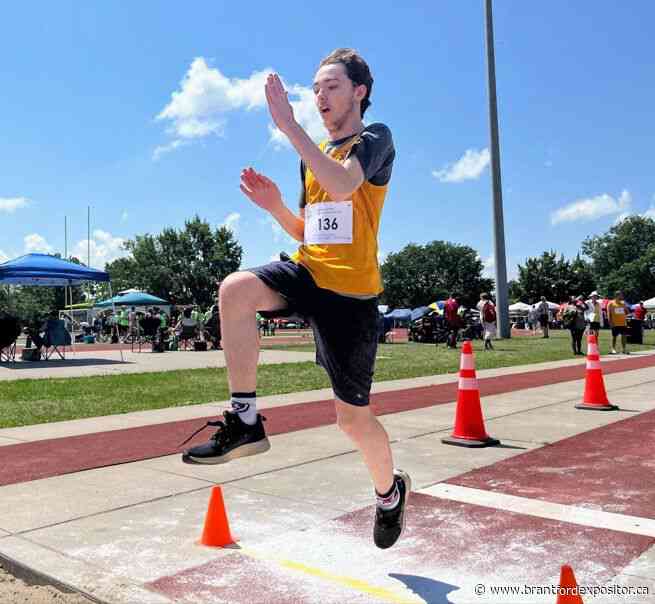 Special Olympians heat up the track at Kiwanis Field in Brantford