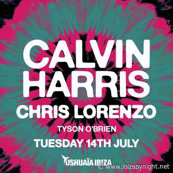 July 14th, 2026, Calvin Harris plays at Ushuaïa Ibiza!