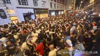 Multiple arrests as England fans celebrate World Cup quarter-final win