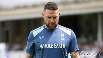 Brendon McCullum sacked as England Test coach as future of white-ball job decided