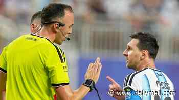 'Don't be disrespectful - speak to me respectfully': Lionel Messi's unusual exchange with World Cup referee is revealed... as officials face new scrutiny over Argentina's 'rigged' run to the semi-finals