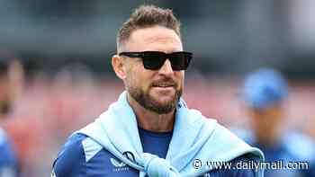 The end of Bazball: England SACK Brendon McCullum as Test coach just a fortnight after Ben Stokes' retirement - with Kiwi admitting he's 'gutted' by the decision
