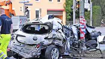 Horror-Unfall in München: Mann rammt drei Autos am Mittleren Ring – 26-Jähriger stirbt, mehrere Verletzte