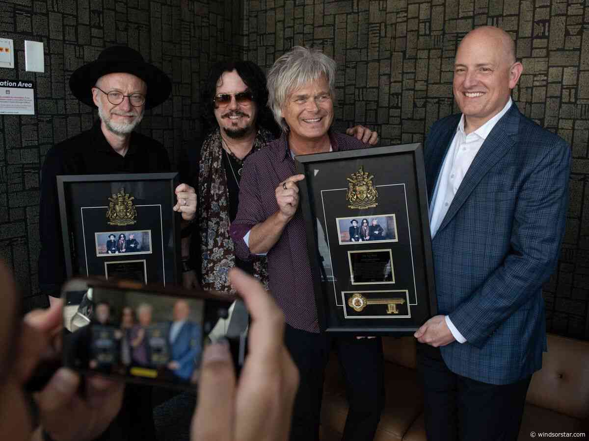 ‘Windsor boys at heart’ – Hometown rock heroes The Tea Party honoured with Key to the City