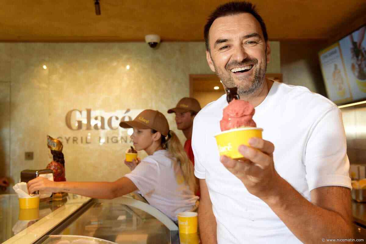 «  En vacances, le seul petit plaisir de ma mère, c’était de nous payer une glace sur le port » : les souvenirs de Cyril Lignac, qui vient d’ouvrir un glacier à Saint-Tropez