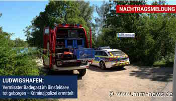 Rhein-Pfalz-Kreis – Vermisster Badegast im Binsfeldsee tot geborgen – Kriminalpolizei ermittelt