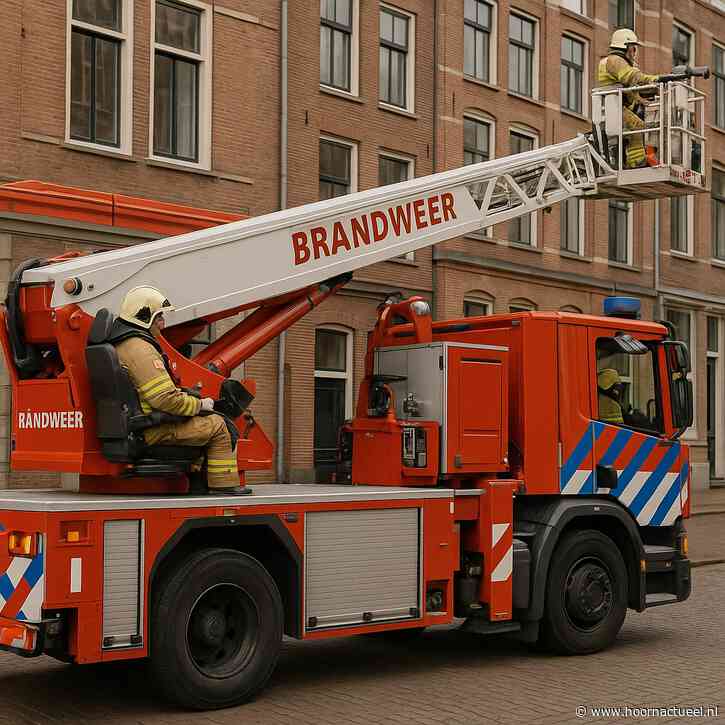 Brand bij Museumstoomtram in Wognum-Nibbixwoud