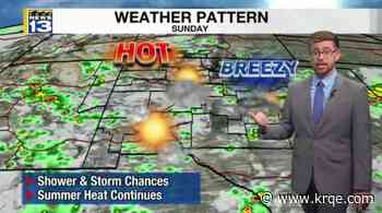 Daily showers, storms continue with cooler temperatures ahead