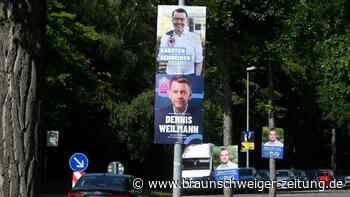 Kommunalwahl in Wolfsburg: Wahlplakate in Nacht-und-Nebel-Aktion aufgehängt