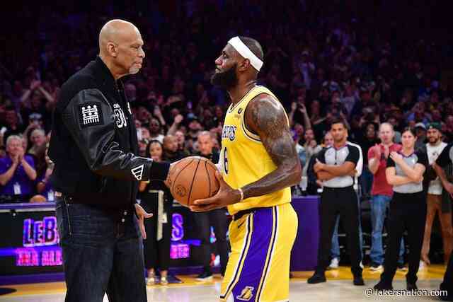 Kareem Abdul-Jabbar Hopes Fans Appreciate LeBron James’ Time With Lakers