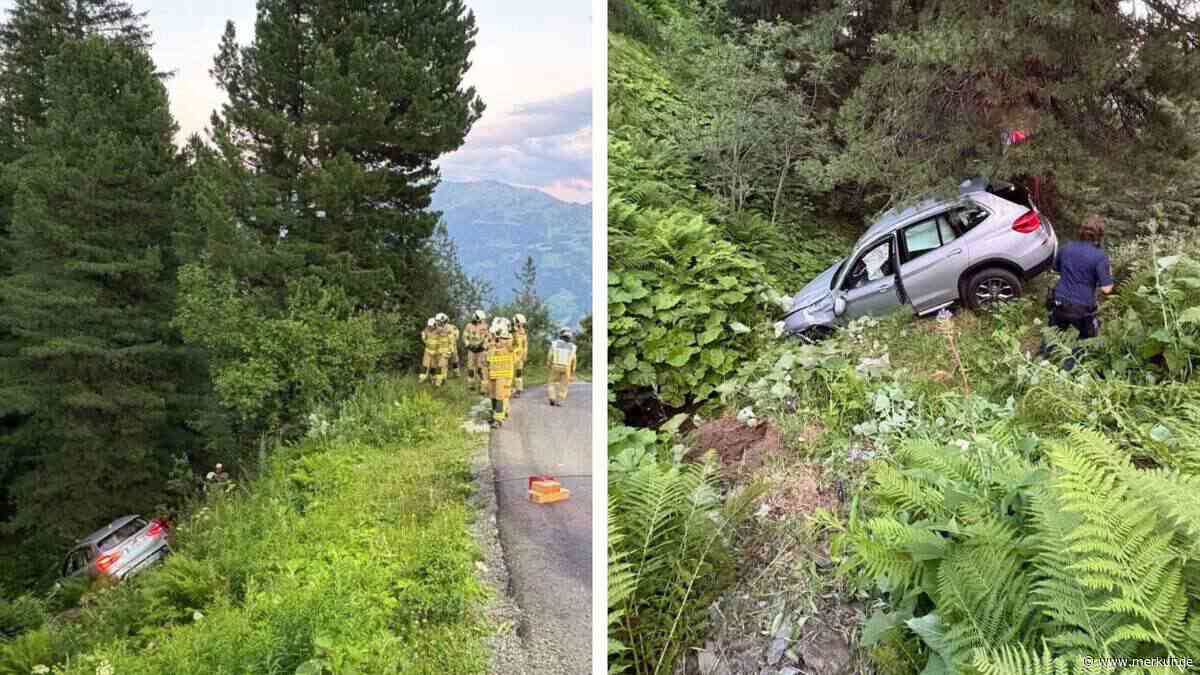 Bellender Hund löst Unfall-Drama aus: Deutsches Pärchen stürzt in Österreich mit Auto 20 Meter tief