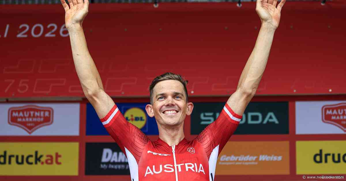 Gregor Mühlberger wint Ronde van Oostenrijk, Bauke Mollema op podium in Wenen