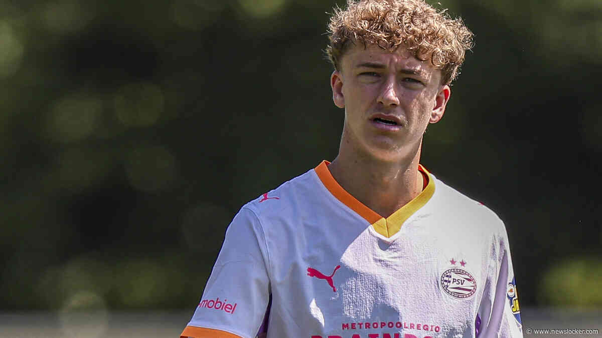 PSV-nieuweling Sven Mijnans kwam sterker uit pittige periode: ’Blij om hier te zijn’