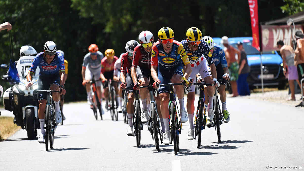 LIVE Tour de France | Mathieu van der Poel handhaaft zich in kopgroep op bloedhete dag, Pogacar laat UAE rijden in peloton
