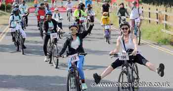 17 pictures of cyclists taking part in the Active Sunderland BIG Bike Ride this weekend