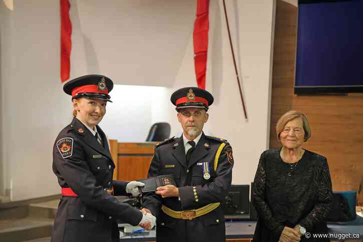 North Bay Police Service welcomes new constable at swearing-in ceremony