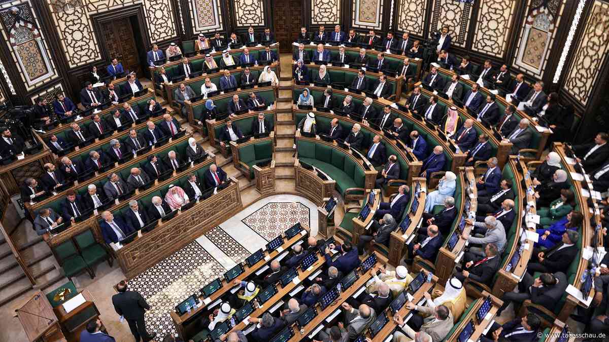 Syrisches Parlament kommt erstmals nach Assad-Sturz zusammen