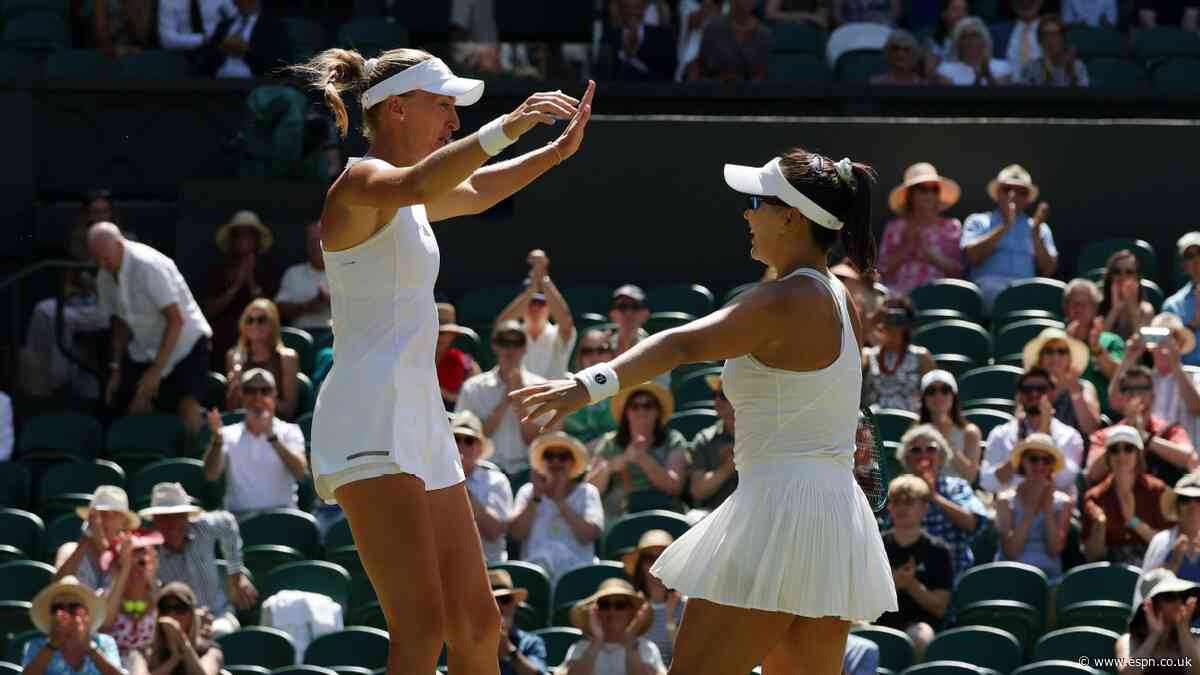 Mladenovic, Guo win Wimbledon doubles title
