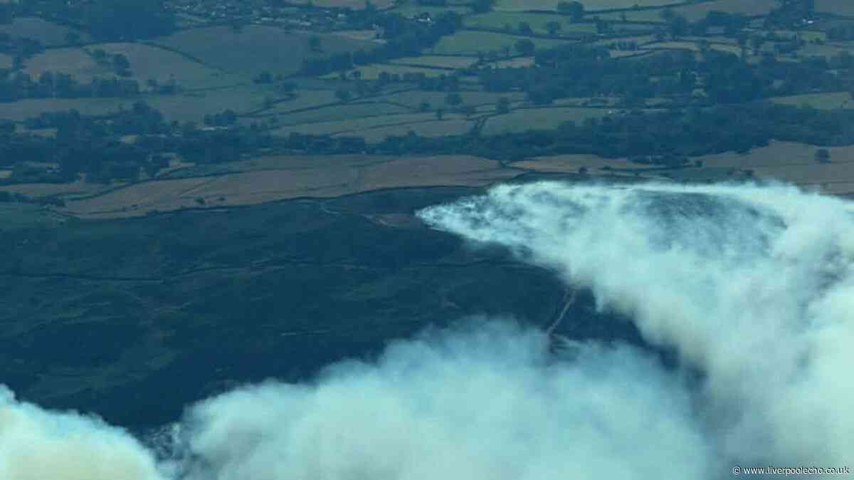 Crews tackle fires across UK as 'major' incident declared in North Wales - live updates