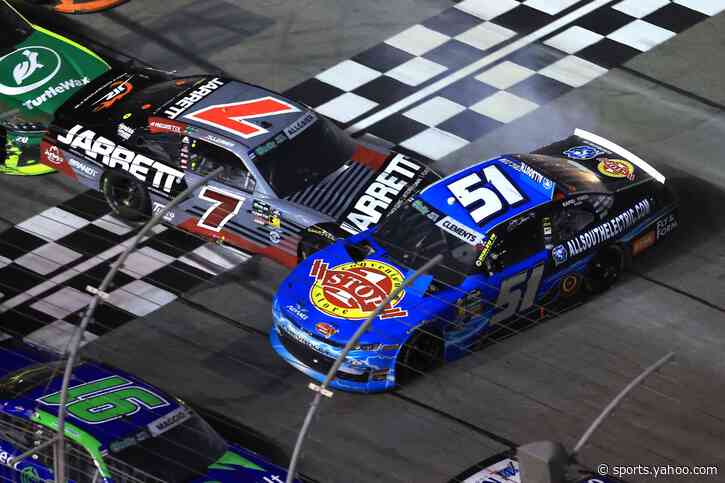 Justin Allgaier wins chaotic Atlanta NASCAR O'Reilly race