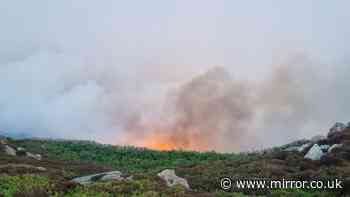 North Wales wildfire live: Major incident declared as firefighters tackle blaze in Conwy