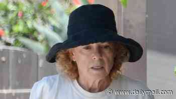 80s actress who worked with Matt Dillon and Matthew Broderick seen during rare LA outing... can you guess who?