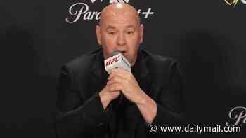 Dana White explodes at his own UFC broadcast team for confusing boxer Shakur Stevenson with NBA star