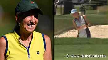 WNBA Commissioner brutally mocked over awful golf shot after skipping interview amid Caitlin Clark controversy