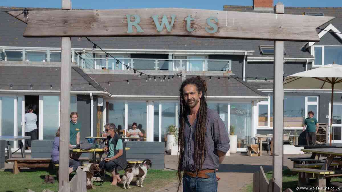 He took over a beachfront venue with just two weeks notice - and totally transformed it