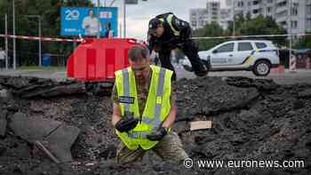 War in Ukraine: Kyiv hit by Russian ballistic missiles and drone swarm, 10 injured