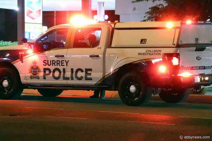 Surrey pedestrian hit by transit bus in overnight collision