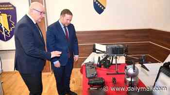 UK-funded drones have helped intercept hundreds of migrants and smugglers crossing into Europe through the Western Balkans