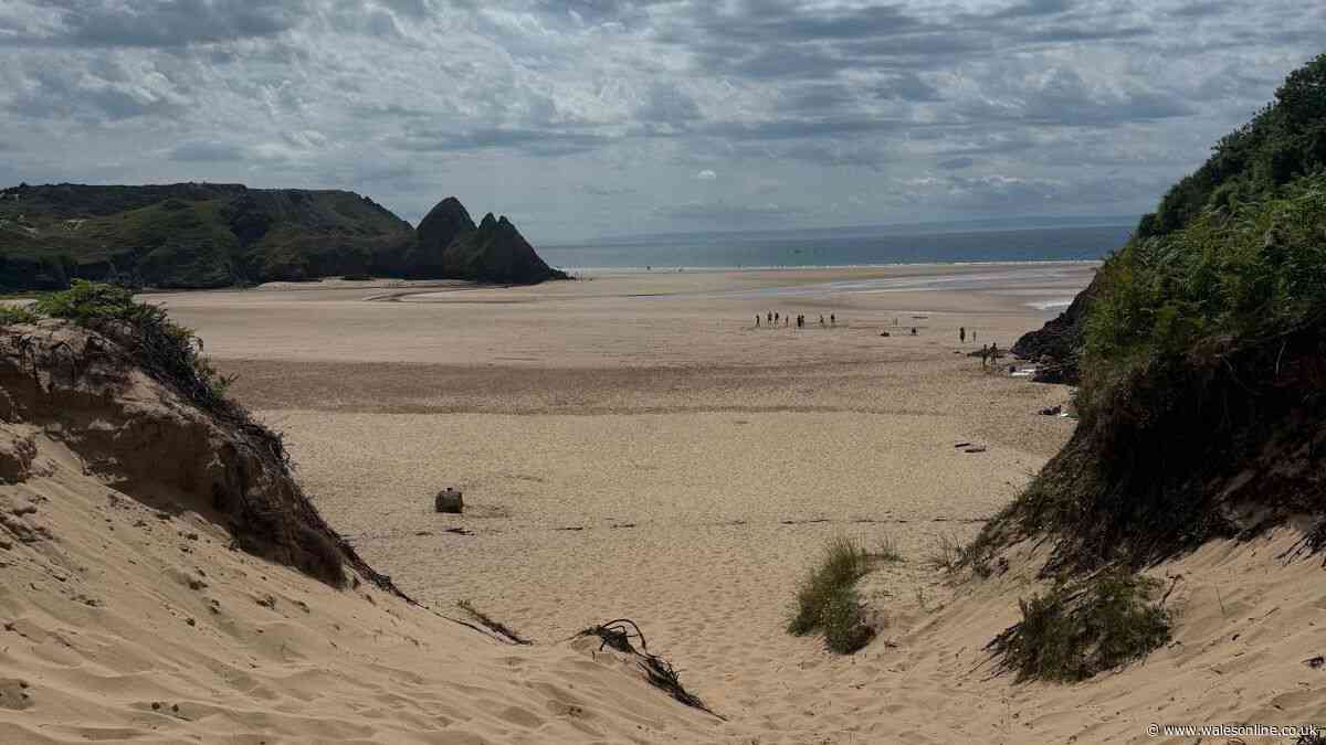 I spent the day at 'staggeringly magnificent' Welsh beach which is worth the slog for one massive reason