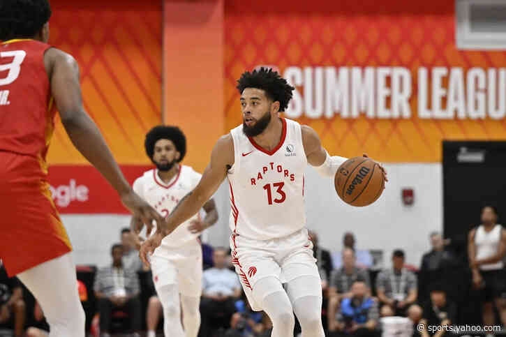 Lundy splashes home six threes as Raptors beat Rockets
