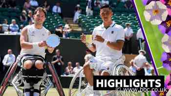 Oda beats GB's Hewett to retain Wimbledon wheelchair title