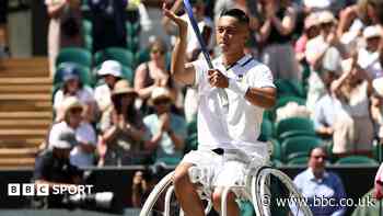 Oda beats GB's Hewett in Wimbledon wheelchair singles final